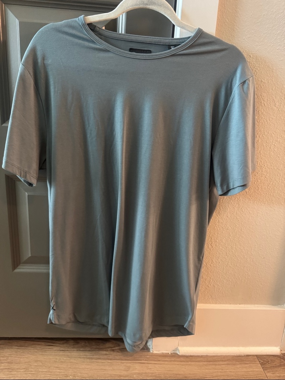 Cuts Clothing Slate Blue Short Sleeve Crew Neck Tee